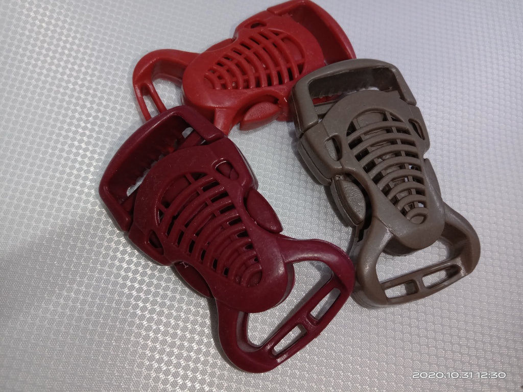 Plastic Side Release Buckle (Bag Buckle / Snap Buckle) बैग बकल / बेल्ट बकल